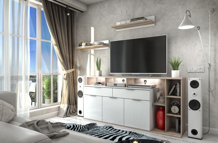 Тумба ТВ Компакт (Compact) 3D2S7N L (R)