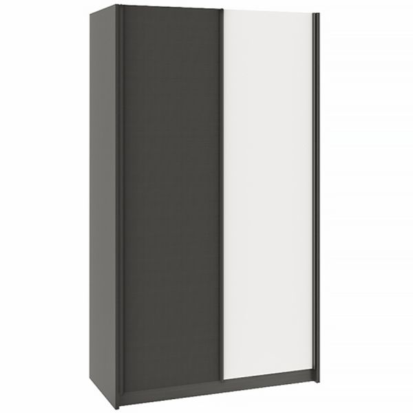 Шкаф-купе Carbon White (Карбон Вайт) 120