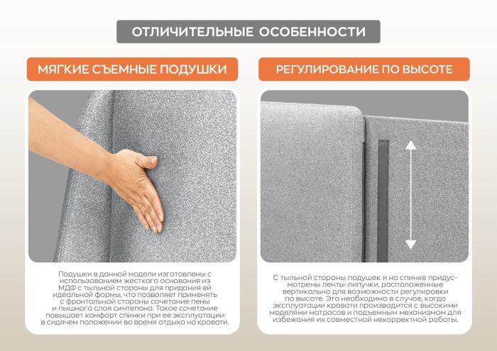 Кровать интерьерная Мишель (Michele)