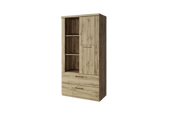 Шкаф открытый Дорсет (Doorset) 1D2S3N