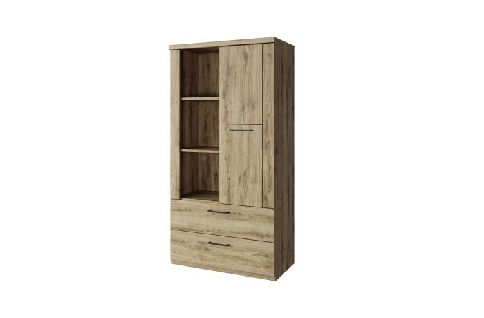 Шкаф открытый Дорсет (Doorset) 1D2S3N