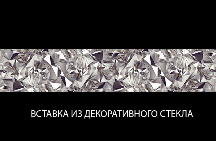 Шкаф c витриной Whiteblack (Вайтблэк) 1V1d